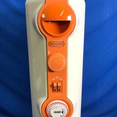 【動作保証あり】Delonghi デロンギ JR0812 ～10畳用 オイルヒーター オレンジ【管理KRK709】の画像