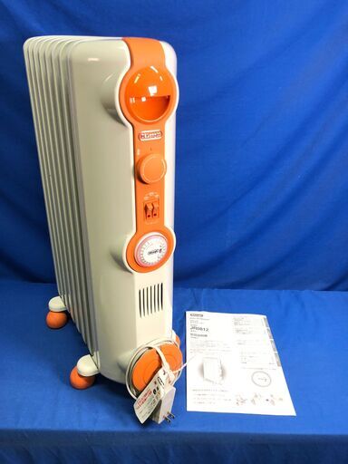 【動作保証あり】Delonghi デロンギ JR0812 ～10畳用 オイルヒーター オレンジ【管理KRK709】