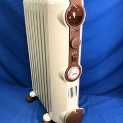 【動作保証あり】Delonghi デロンギ JR0812 ～10畳用 オイルヒーター ブラウン【管理KRK710】の画像