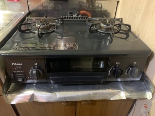 【取引中】LPガスコンロ2017年式　美品