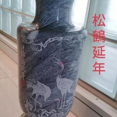【決まりました】松鶴延年　壺・花瓶④