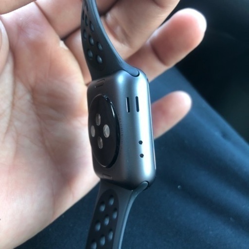 Apple Watch NIKE + series3 38mm （GPS）Black Nike スポーツ