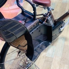 Ⅱ 4401 長生きバッテリー6.6A 26インチ　子供乗せ電動自転車　3人乗りの画像
