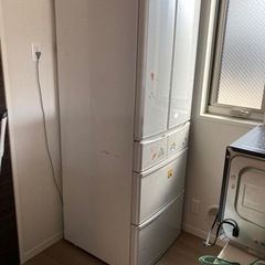 【中古】大型冷蔵庫334L
