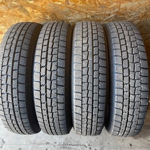 新車外し　DUNLOP ダンロップ　WM01 145/80R13 スタッドレス タイヤ　2016年製　13インチ