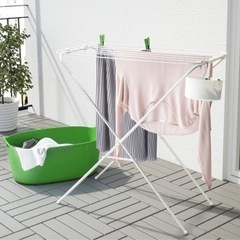 ★あげます★ IKEA 物干しラック JALLの画像