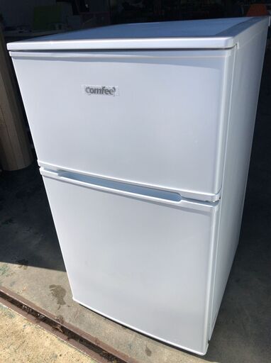 COMFEE'/コンフィー RCT90WH/E 冷凍冷蔵庫 90L 2021年製 ① J10116