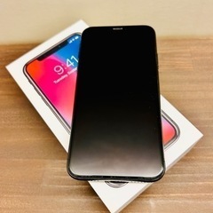 iPhone X SpaceGray 64GB SIMフリー