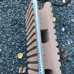 ブロック塀　9個　庭の画像