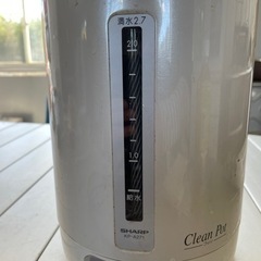 SHARP電気ポットの画像