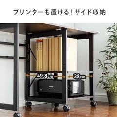 折りたたみデスク　折りたたみワゴン　作業台の画像