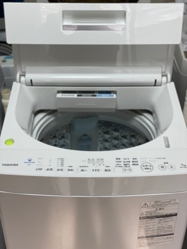 送料・設置込み　洗濯機　7kg TOSHIBA 2019年