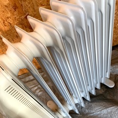 【お取り引き中】オイルヒーター PHILIPS フィリップス HD3488 暖房器具｜9枚フィン 動作品　暖房器具　切/入タイマー同時予約の画像