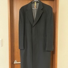 GIULIANO GROSSONIロングコート　ブラック　メンズ
