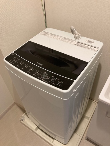 洗濯機「Haier」JW-C55D 5.5kg 製造年2019年