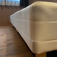 【取引中】シングル脚付きマットレスベッド 3つの画像