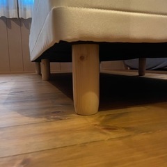 【取引中】シングル脚付きマットレスベッド 3つの画像