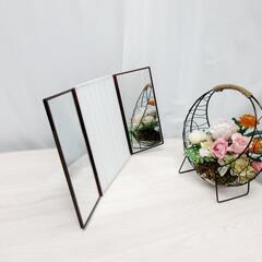 ☆T2202☆ メナード ミラー スタンド 三面鏡