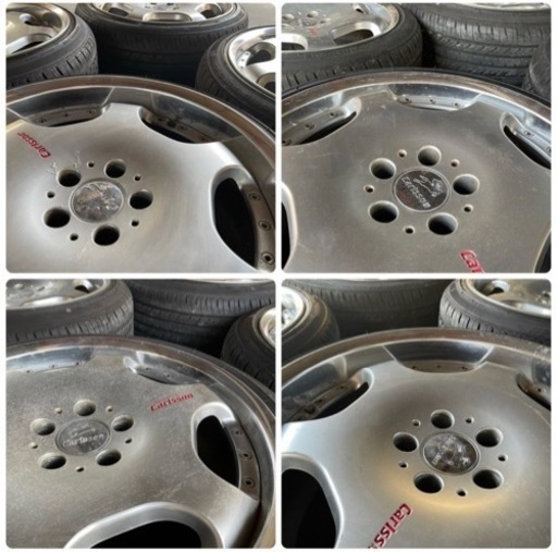 ハ）値下げ相談可 希少 絶版品 正規品 Carlsson 2/6 Ultra BE カールソン2/6ウルトラブリリアントエディション PCD114.3×5H SEIBERLING SL201