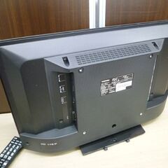 液晶テレビ REGZA 24S22 東芝 24V型 2018年製 ダブルチューナー TV