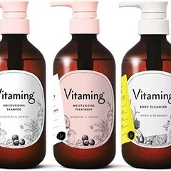3本Vitamingバイタミングボディソープシャンプー&トリート...