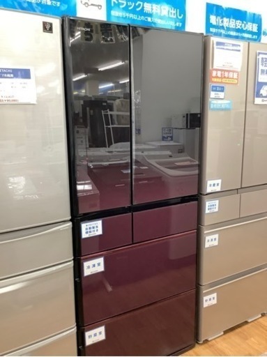 安心の6ヶ月保証！！【HITACHI(ﾋﾀﾁ)】6ドア冷蔵庫売ります！！