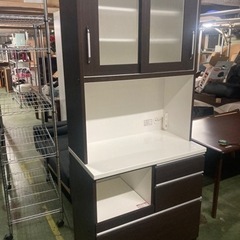 ● キッチンカウンター、キッチンキャビネット、キッチン収納.幅8...