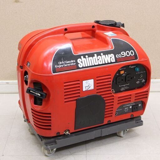 発電機 新ダイワ shindaiwa EG900 無鉛ガソリン ガソリン ポータブル (D4645mkxY)