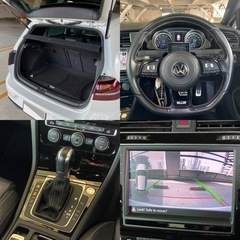 VW GOLF R MK7/禁煙内外美車/機関良好/歴無/RPF1/BC車高調/黒革/ドラレコ/ダウンパイプ/ゴーストⅡ/バブリングECUの画像