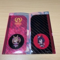 ウマ娘お菓子ファイルパック(ミニクリアファイル)の画像