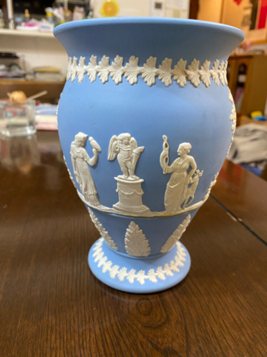 jasper ware 壺　ツボ　花瓶　フラワーベース