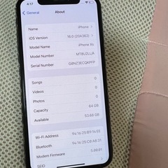 iphone xs 64gb SIMフリー値下げしましたの画像