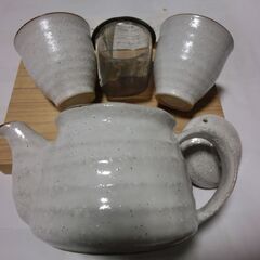 粉引庵、KOBIKI-AN,●木箱入り未使用、セット、⭐特徴的な陶器、粉引庵、⭐プロフィール必読です。の画像