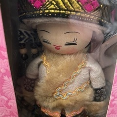 ☆CHINA民族DOLL 2人セットお箱入り☆の画像