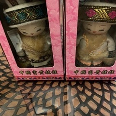 ☆CHINA民族DOLL 2人セットお箱入り☆