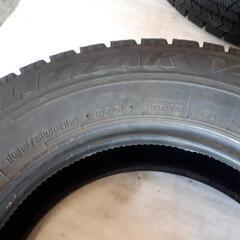 ○165/80R13○スタッドレスタイヤ４本セット○ブリジストン○の画像