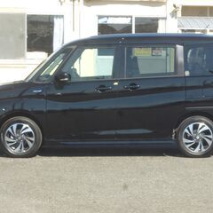 家で買える！R３年ソリオバンデッドHV！人気の黒！８インチナビ前後ドラレコ！両側パワースライドドア！衝突軽減装置！エアロ！国定駅４キロor伊勢崎駅７キロor前橋駅13キロの画像