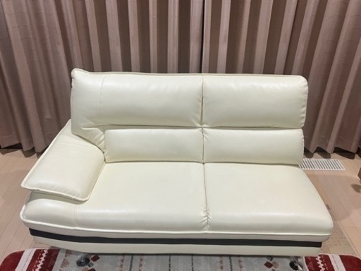 【取引中】３人掛け　カウチソファー