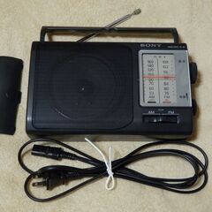 ❤️動作品❤️SONY❤️ICF-801★ポータブルラジオ★ワイド FM/AM★の画像