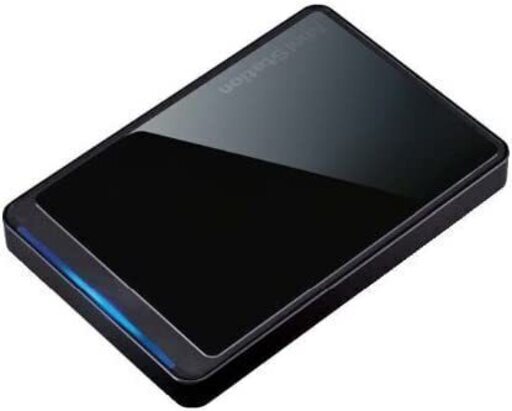 BUFFALO プレミアム\u0026スリムボディ ポータブルHDD 320GB ブラック HD-PCT320U2-BK