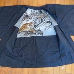 大島紬　男性用の画像