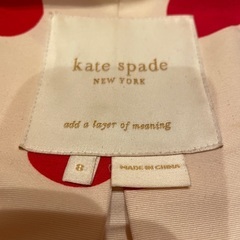 ケイトスペード　リボンコートの画像