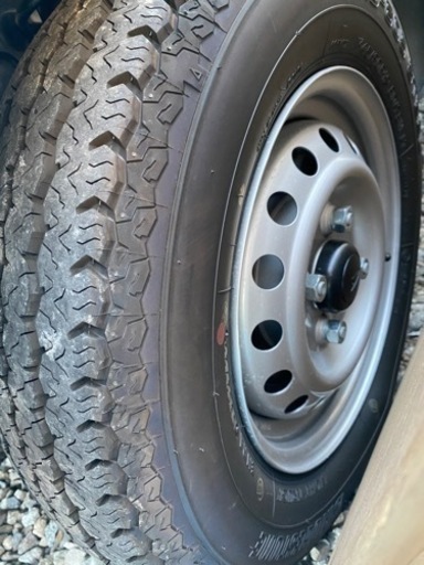 タイヤとホイール　ハイゼット　ブリジストン  145/80 R12