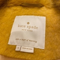 ケイトスペード　ファーコートの画像