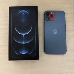 iphone 12pro パシフィックブル-256gの画像