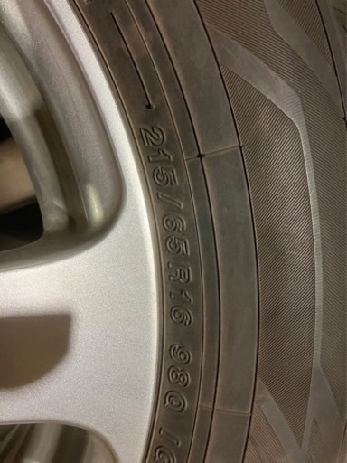 ig60 215/65R16 2017年製　8分山　