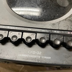 SONY ソニー　CDラジオカセ　　CFD-32の画像