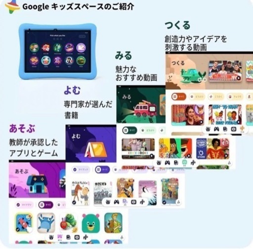 【週末SALE！本日限定価格❤️新品】PlimPadkids10 子どもタブレット　知育 アンドロイド12 