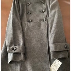 レディースミドル丈コート(未使用）