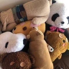 大量ドラえもんスヌーピーミニオンなどなど
